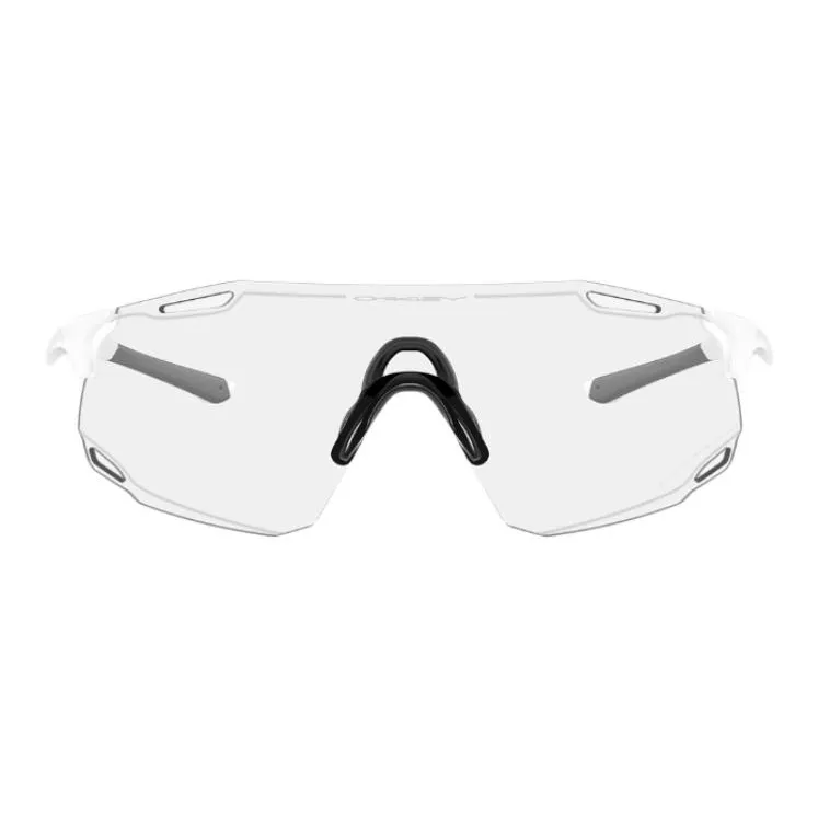 Oakley Irregular Shape Sunglasses Unisex White-2