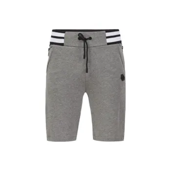 PHILIPP PLEIN Casual Shorts Men Gray