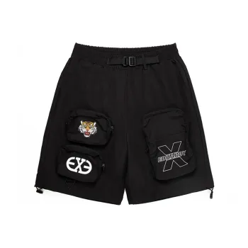 ED HARDY X Casual Shorts Unisex Black