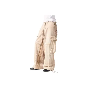 GREG LAUREN FW23 Casual Pants Men's Light Brown