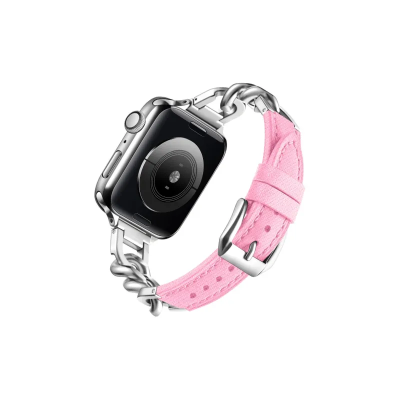 ZHENGGUANG Watch Band Apple Compatibility Artificial Leather Material-13