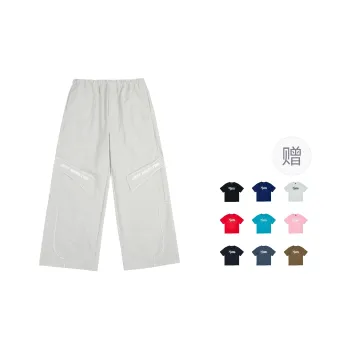 JEFF HAMILTON SS24 Casual Pants Unisex Gray