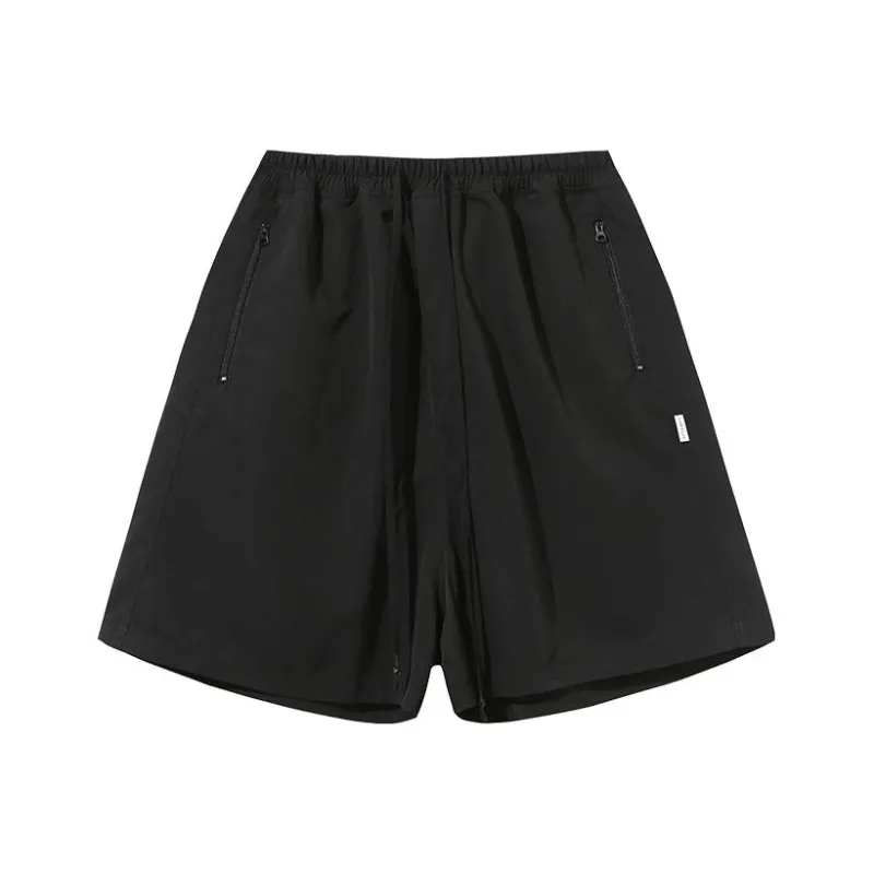 ATTEMPT Casual Shorts Unisex Black-0