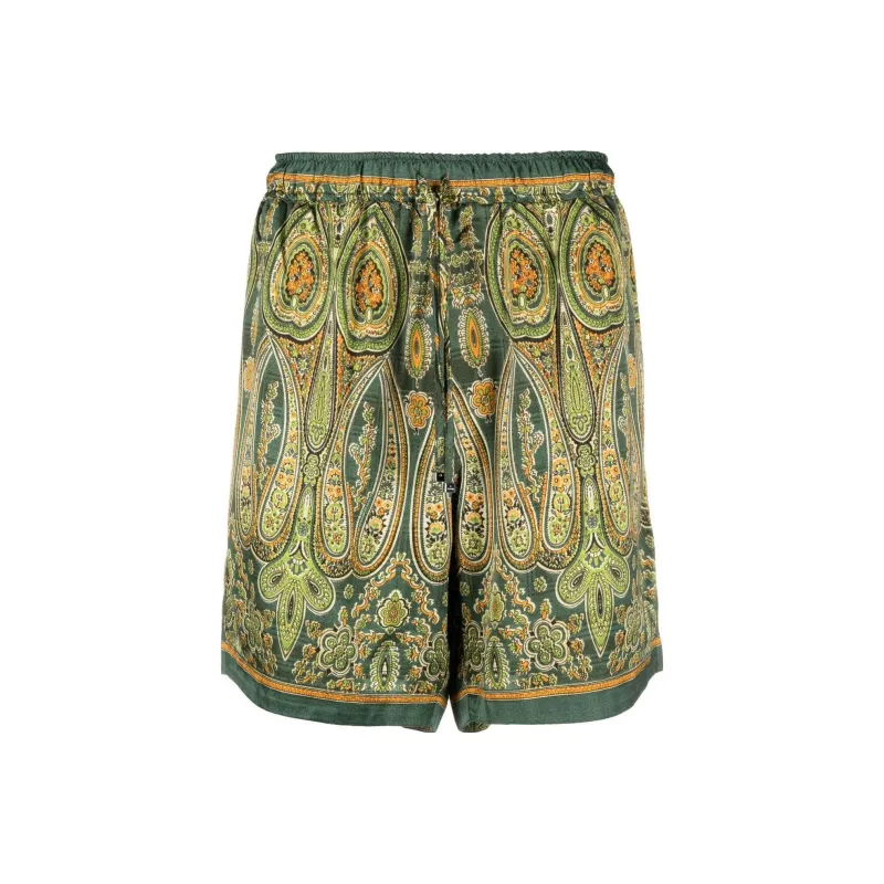 AMIRI Casual Shorts Men Green-0