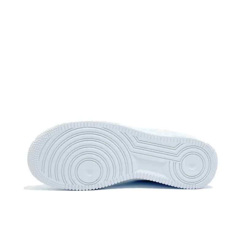 PAIN OR PLEASURE Preppy Style Minimalist Style Comfortable Versatile Skateboard Shoes Unisex White-3