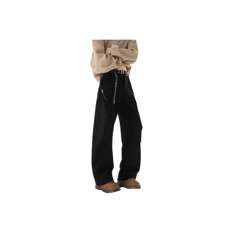YATSI Casual Pants Unisex Dark Purple-0