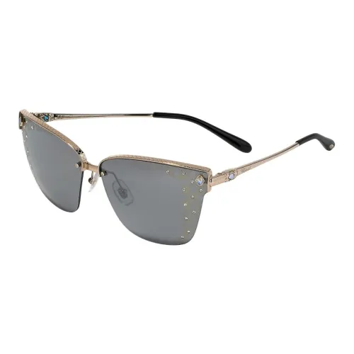 CHOPARD Metal Browline Gg0024s Sunglasses Unisex Gold