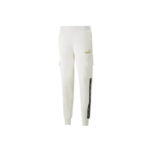PUMA Casual Pants Men White