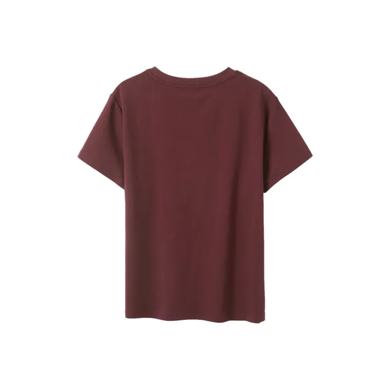 3COLOUR Regular T Shirt Women's Ancora Red-1