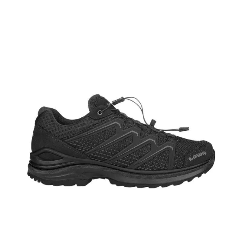 Lowa Maddo Waterproof And Breathable Low Top Outdoor Shoes Men's Black-1