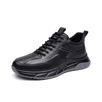 Jinho Casual Shoes Men Low Top Gray/Coffee