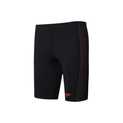 Speedo Swimming Shorts Men Black/Red