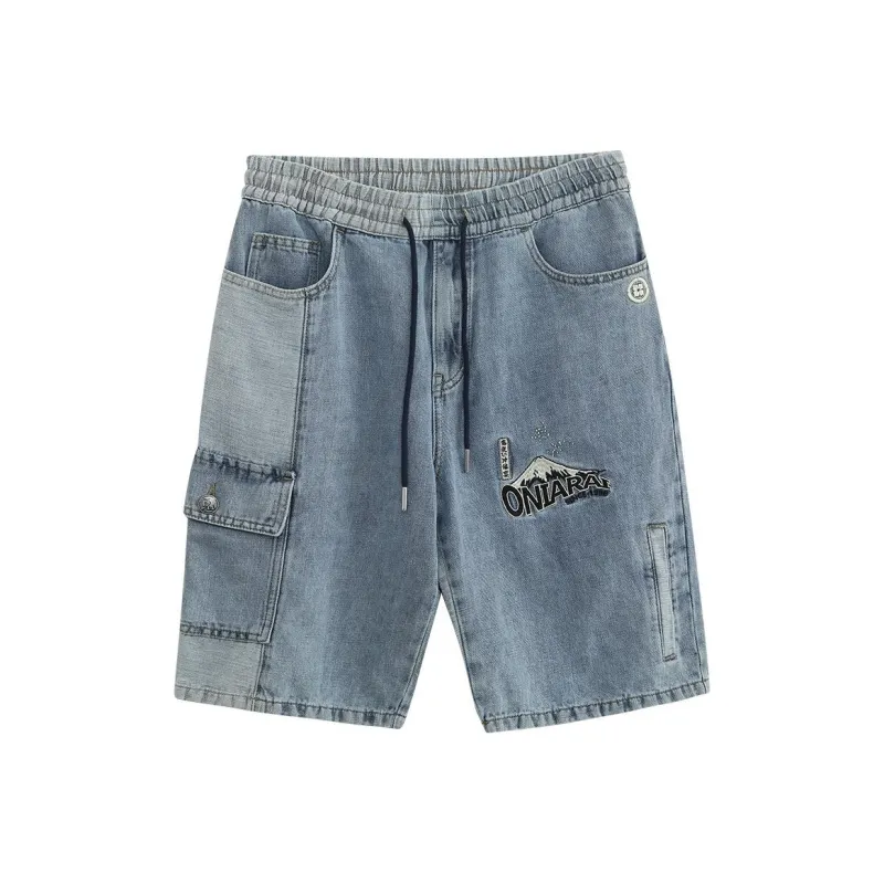 ONIARAI Denim Shorts Men's Light Blue 72-0