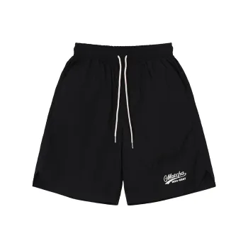 MATCHA STORY Goat Casual Shorts Unisex Black