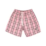Pink White Plaid