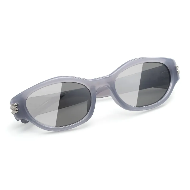 PULAIS TR/Memory Plastic Cat Eye Sunglasses Unisex-1