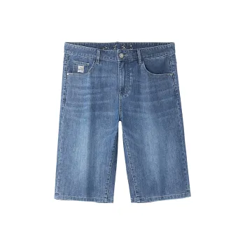 HLA Denim Shorts Men Blue Gray Denim Gradient Light 08