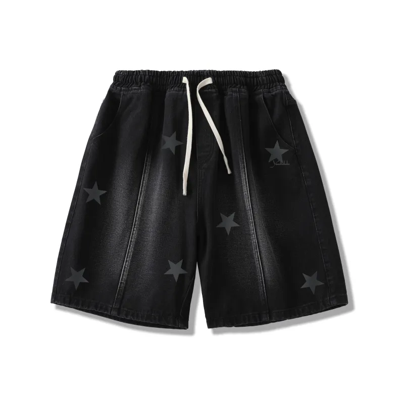 JCUI Denim Shorts Unisex-0