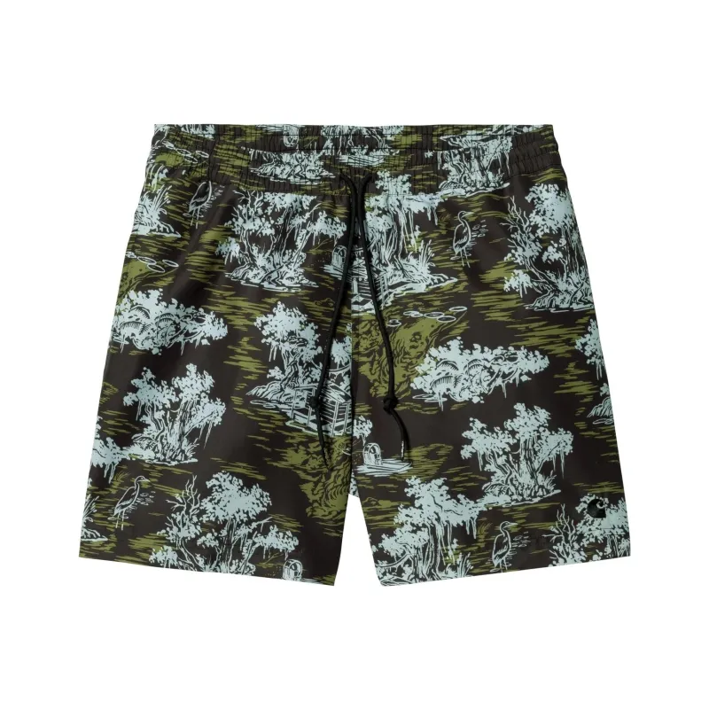 Carhartt WIP Casual Shorts Men Midnight Black-0