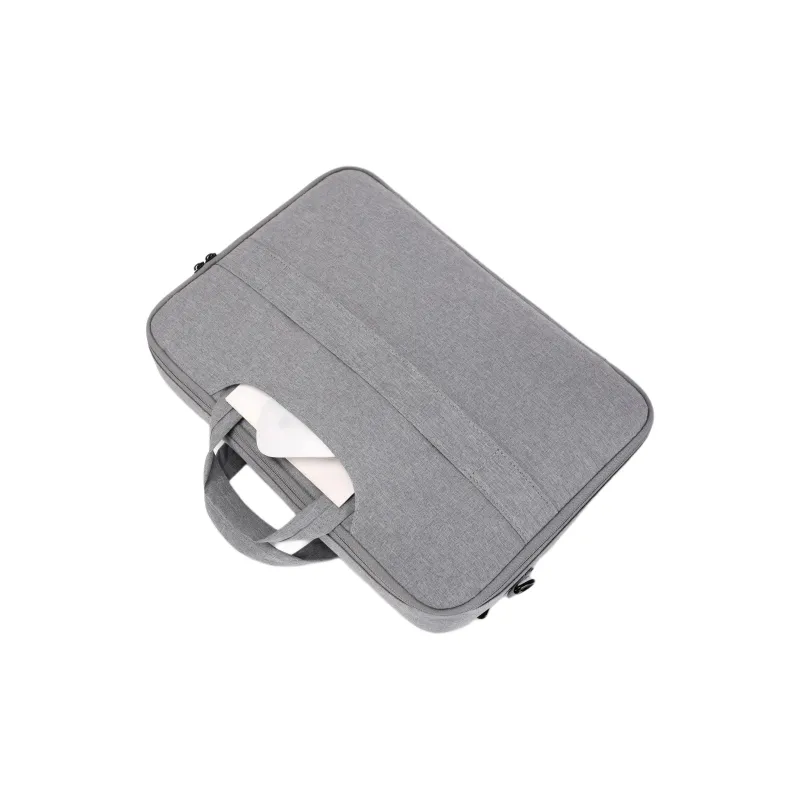 Victorian Traveler Polyester Laptop Bag Unisex Gray/Black/Gray Thickened Upgraded-20