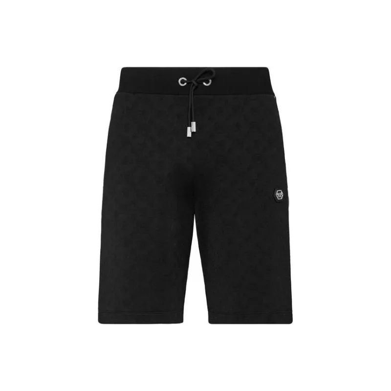 PHILIPP PLEIN Casual Shorts Men Black-0