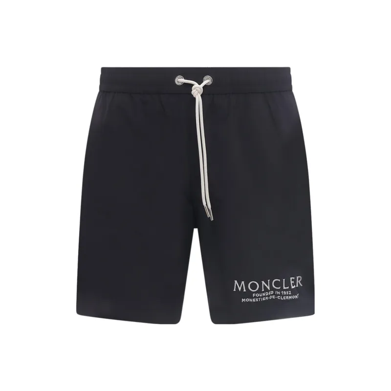 Moncler Swimming Shorts Men Black-0