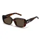 Leopard Print Frame with Deep Tea Brown Lens