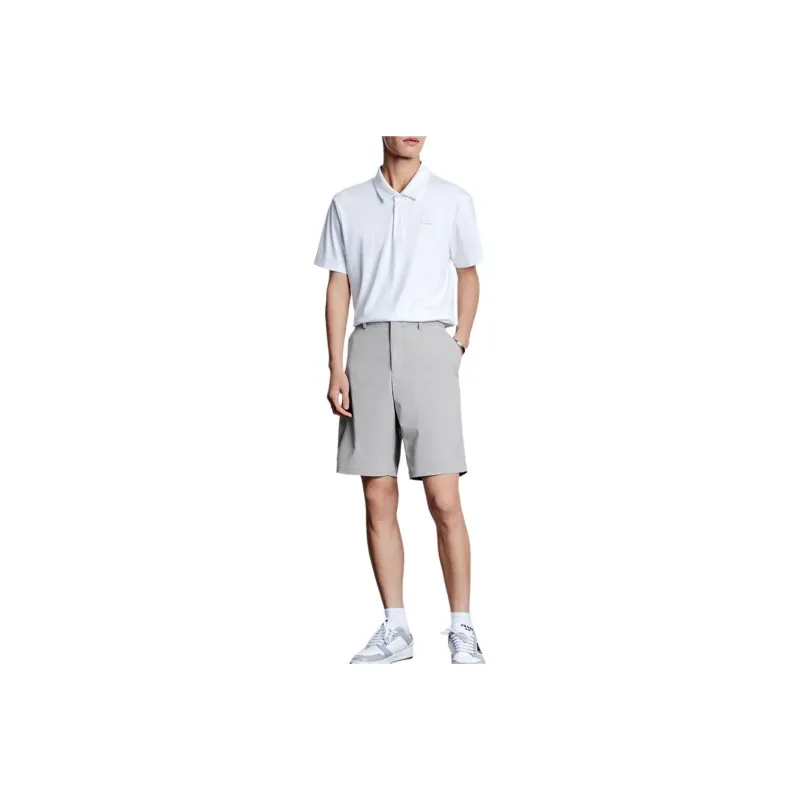 PEACEBIRD MEN Casual Shorts Men's Medium Gray-0