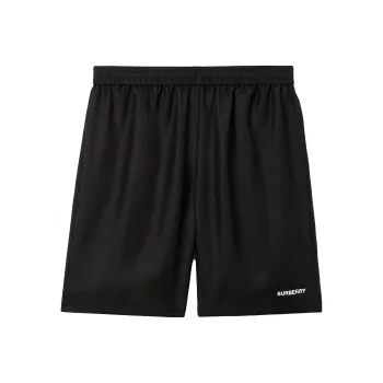 Burberry Casual Shorts Men's Black