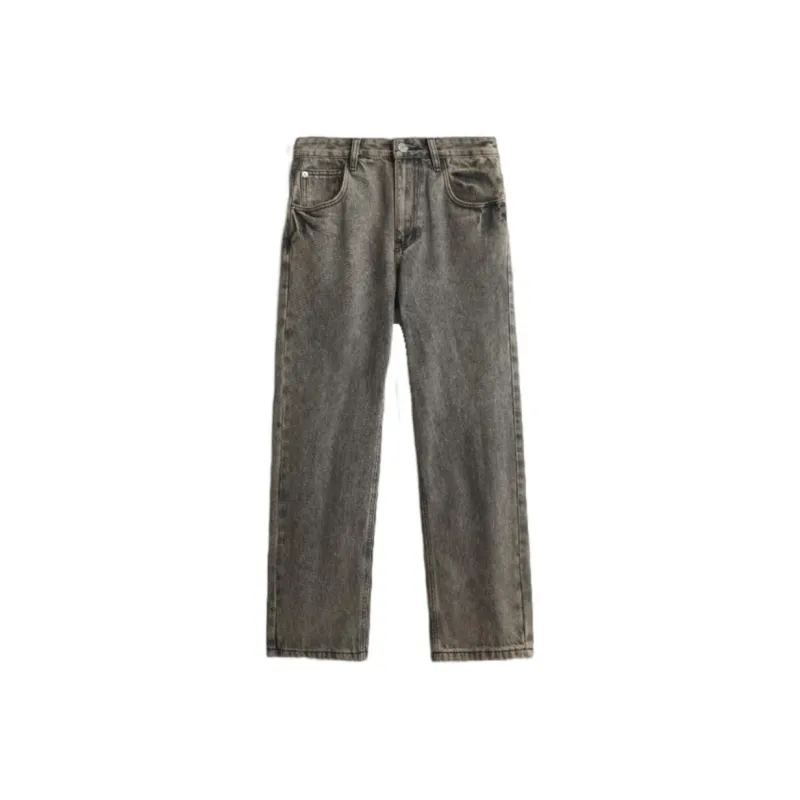 MindBridge Jeans Unisex Yellow Sand Black-0