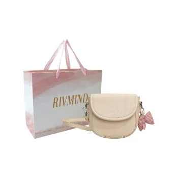 RIVMIND PU Shoulder Bag Crossbody Bag Regular Women's White/Silver/Black/Pink/Red
