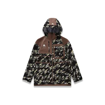 BURTON Aizawa Ski Tops Unisex Green Camouflage