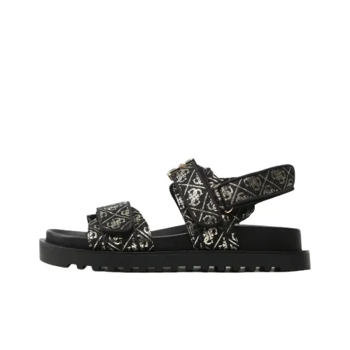GUESS Fabelis Beach Sandals Women's Black