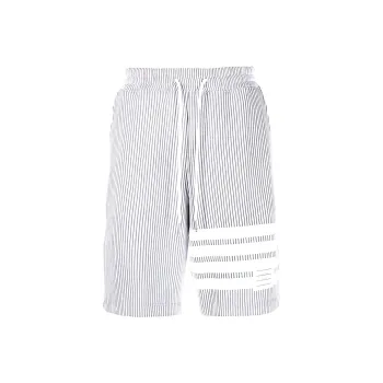 THOM BROWNE 4 Bar Stripe Track Shorts