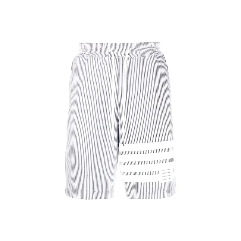 THOM BROWNE 4 Bar Stripe Track Shorts-0