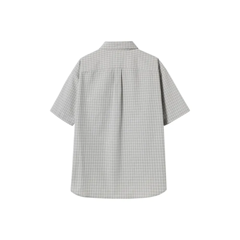 BEASTER Shirt Unisex Green Plaid-1