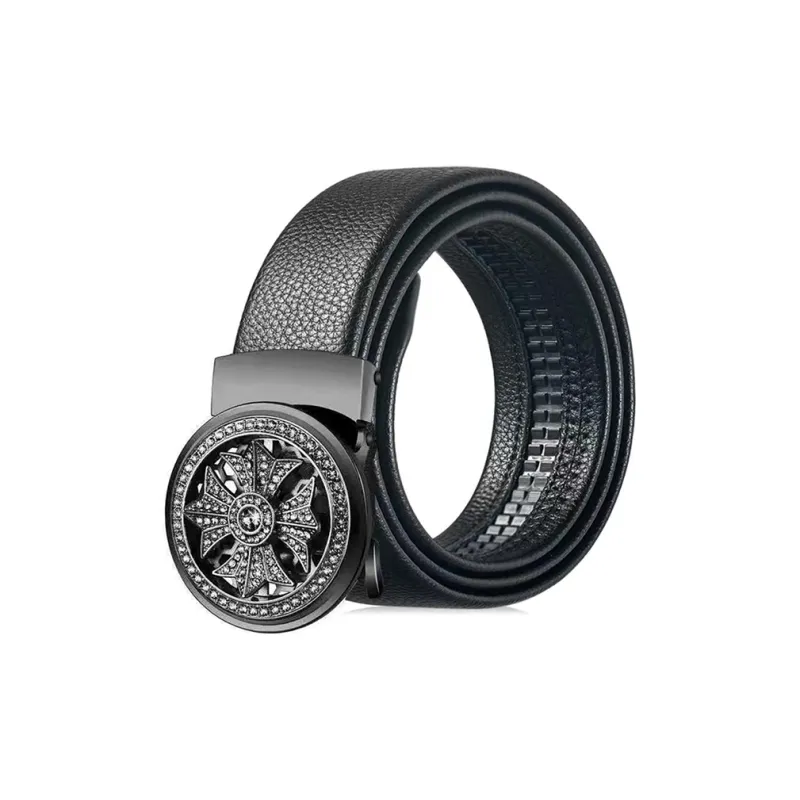 ASTAR HADES Pu Leather Belts Men's 4cm-0