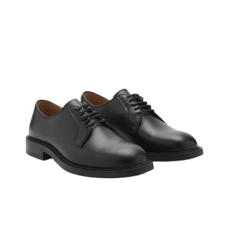 MANGO Dress Shoes Men Low Top Black-2