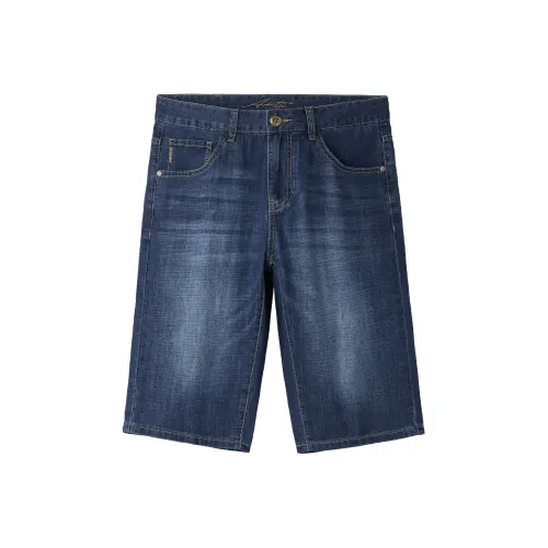 HLA Denim Shorts Men's Denim Blue Transition Color