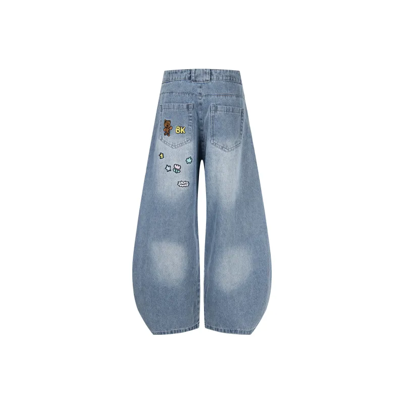 AFISHSTAY Curved Knife Jeans Unisex-1