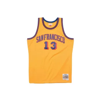 Mitchell Ness 'Golden State Warriors 62 63 Wilt Chamberlain' Swingman Jersey Vest Top