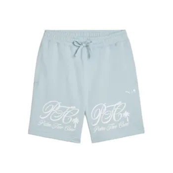 PUMA X Palm Tree Crew Casual Shorts Men's Cyan