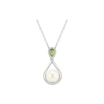 ZHOUBAIFU Pearl Necklaces Women's