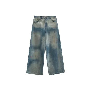 JHYQ Jeans Unisex Blue
