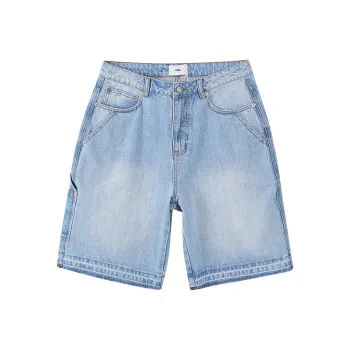 FOSS Denim Shorts Men's Washed Blue