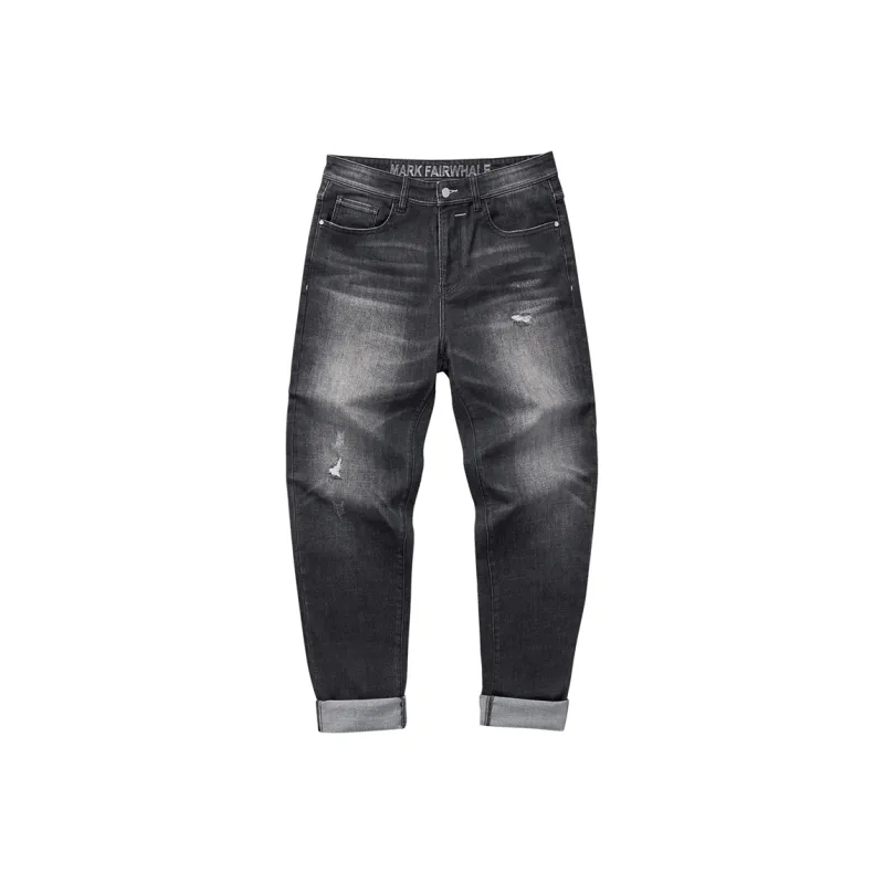 FAIRWHALE Jeans Unisex Medium Gray-0