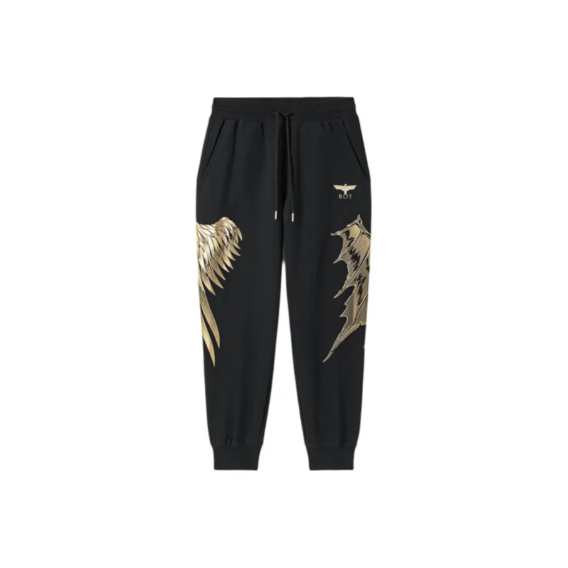 Boy London Casual Pants Unisex Black-0