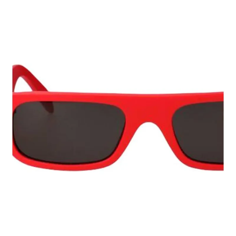 Retrosuperfuture Acetate Rectangular Sunglasses Women's Red-1