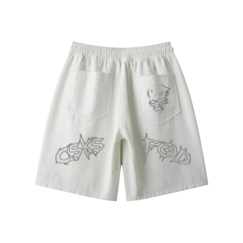 CSKS Denim Shorts Unisex-4