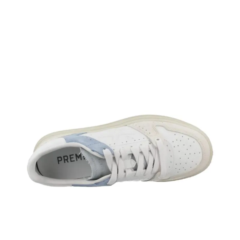 PREMIATA Quinn Low Top Skateboard Shoes Women's White-3